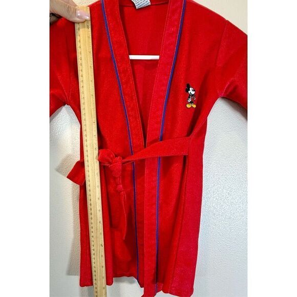 Vintage Mickey For Kids Stuff Mickey Mouse Robe Toddler 4/5 Made in The USA - Picture 5 of 8